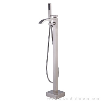 Brushed Freestanding Bathtub Faucet